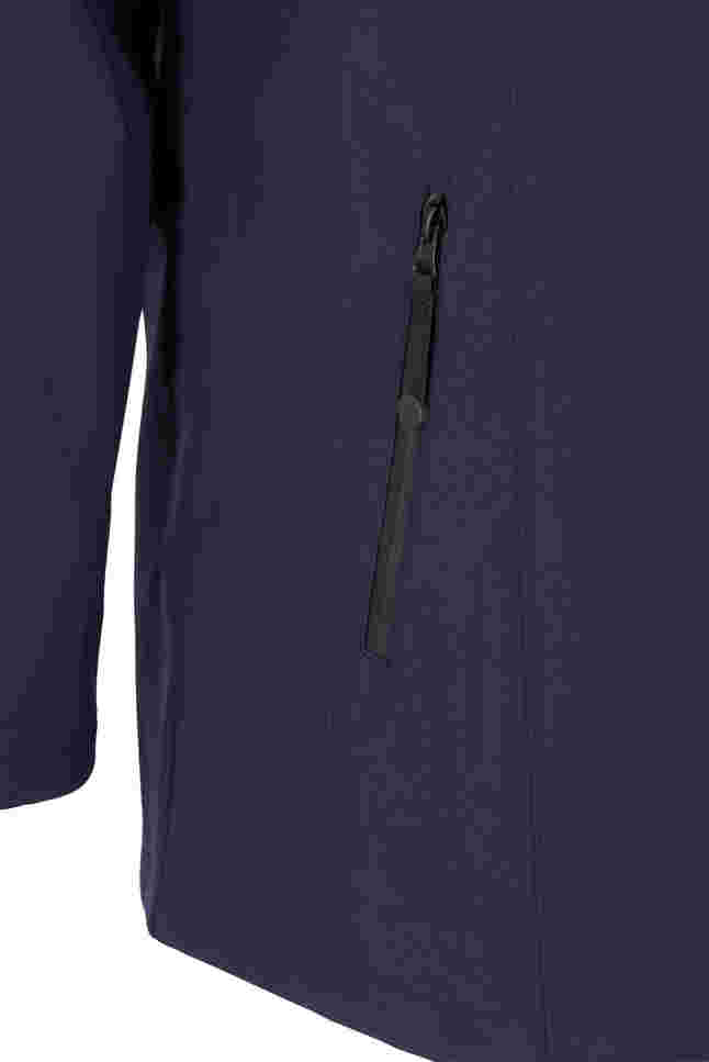Softshell jacket, Night Sky, Packshot image number 3