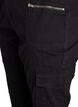 Slim fit trousers with cargo pockets, Black, Packshot image number 2