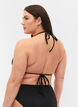 Triangle bikini bra, Black, Model image number 1