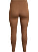 Basic leggings in viscose, Brown, Packshot image number 1