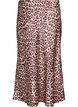 Satin midi skirt, Brown, Packshot image number 1