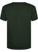 T-shirt with button detail, Green, Packshot image number 1