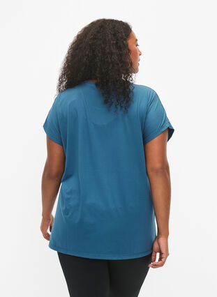 Short-sleeved workout t-shirt, Corsair, Model image number 1