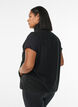 Fleece vest with pockets, Black, Model image number 2