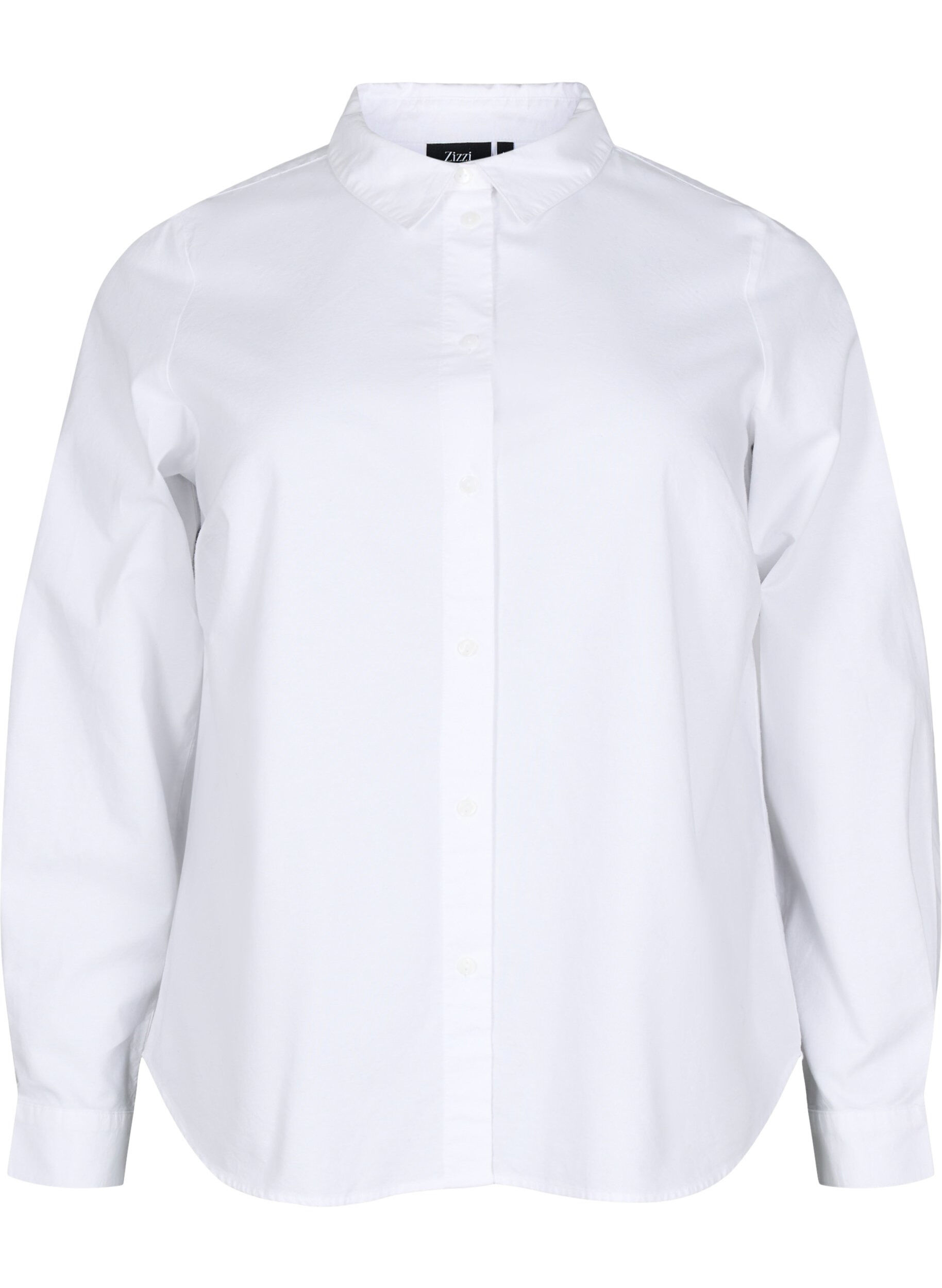 Long-sleeved cotton shirt