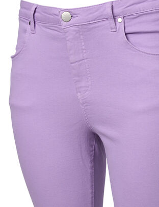 High waisted Amy jeans with super slim fit, Lavender, Packshot image number 2