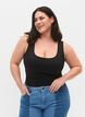 Stretchy reversible top, Black, Model image number 0