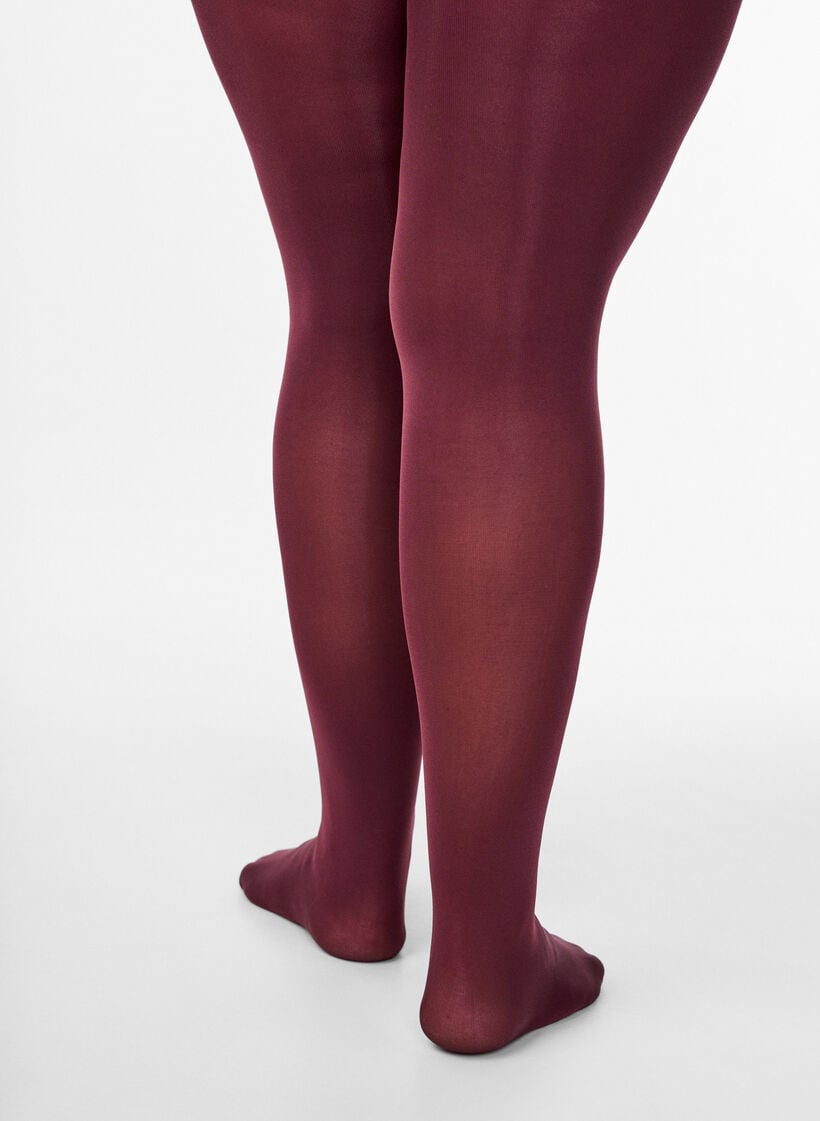 100 denier tights, Red, Model image number 2