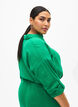 Shirt with cotton muslin collar, Jolly Green, Model image number 1