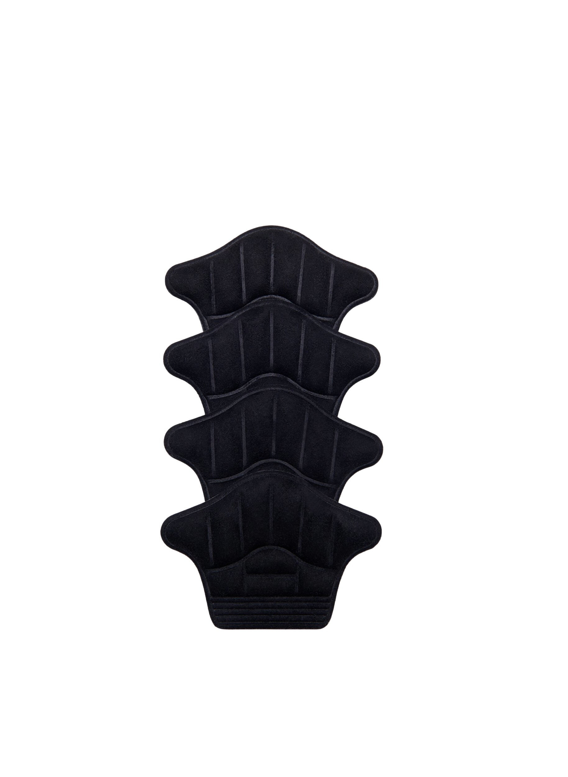 Zizzifashion2-pack heel inserts, Black, Packshot image number 1