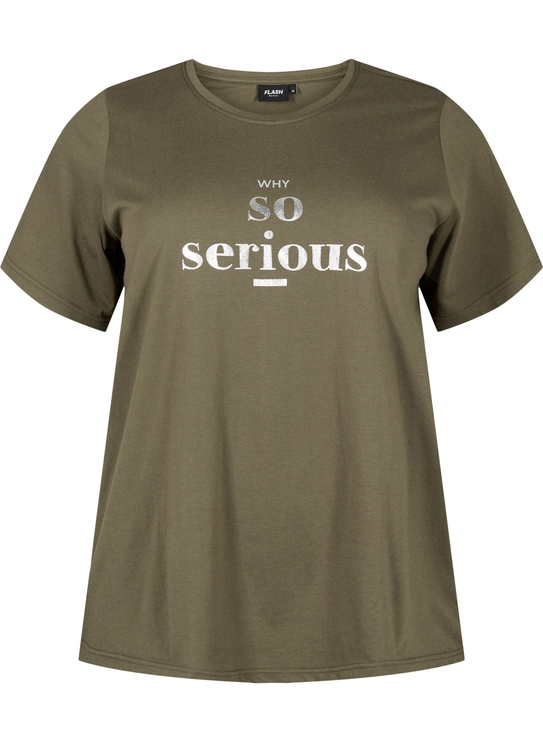 Zizzifashion FLASH - T-shirt with motif, Ivy Green, Packshot image number 0