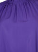 Long-sleeved viscose blouse with ruffles, Prism Violet, Packshot image number 2