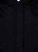 Quilted jacket with collar and pockets, Black, Packshot image number 2