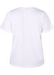 FLASH - T-shirt with motif, Bright White Flower, Packshot image number 1