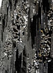 Short sequin skirt, Black, Packshot image number 2