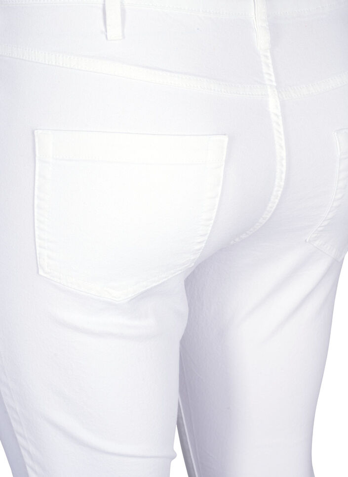 High-waisted super slim Amy jeans , White, Packshot image number 3