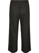 Straight-leg boucl&eacute; trousers, Black, Packshot image number 1