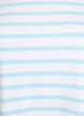 Striped T-shirt in organic cotton, Light Blue, Packshot image number 2