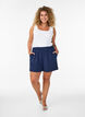 Loose shorts with pockets, Blue, Model image number 1