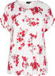 T-shirt with floral print, Red, Packshot image number 0