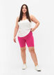 Plain-coloured basic bike shorts, Pink, Model image number 1