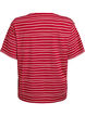 Striped T-shirt, Red, Packshot image number 1