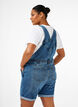 Denim overalls shorts, Light Blue, Model image number 2