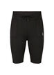 Tight-fitting training shorts with pockets, Black, Packshot image number 0