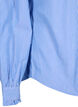 Striped shirt blouse with ruffles, Princess Blue W. St., Packshot image number 3