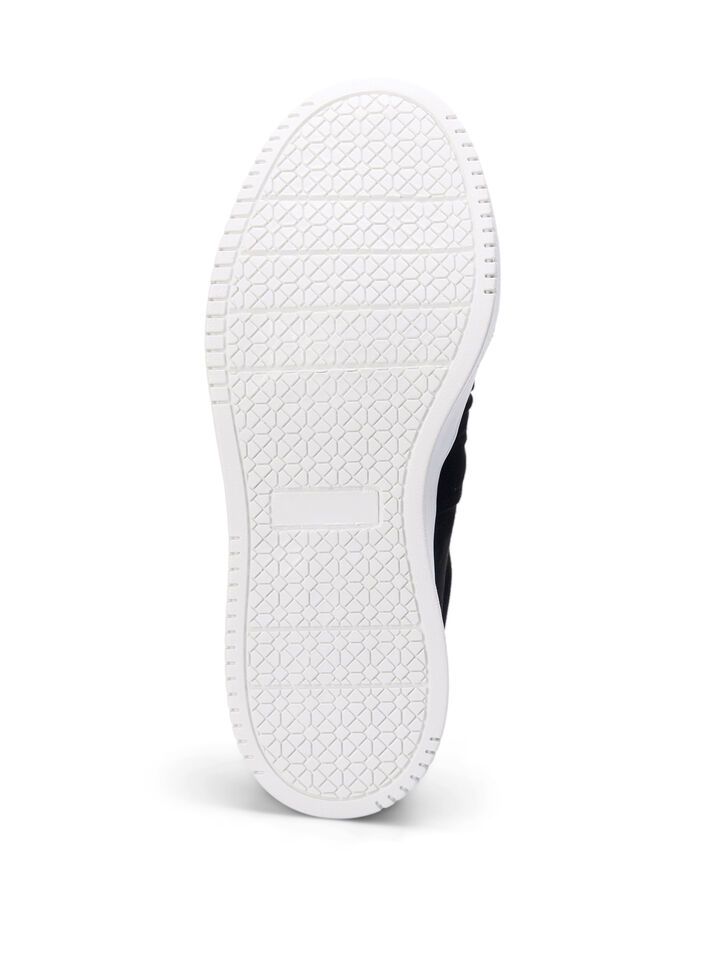 Wide fit - Slip-on with knot detail, Black, Packshot image number 4