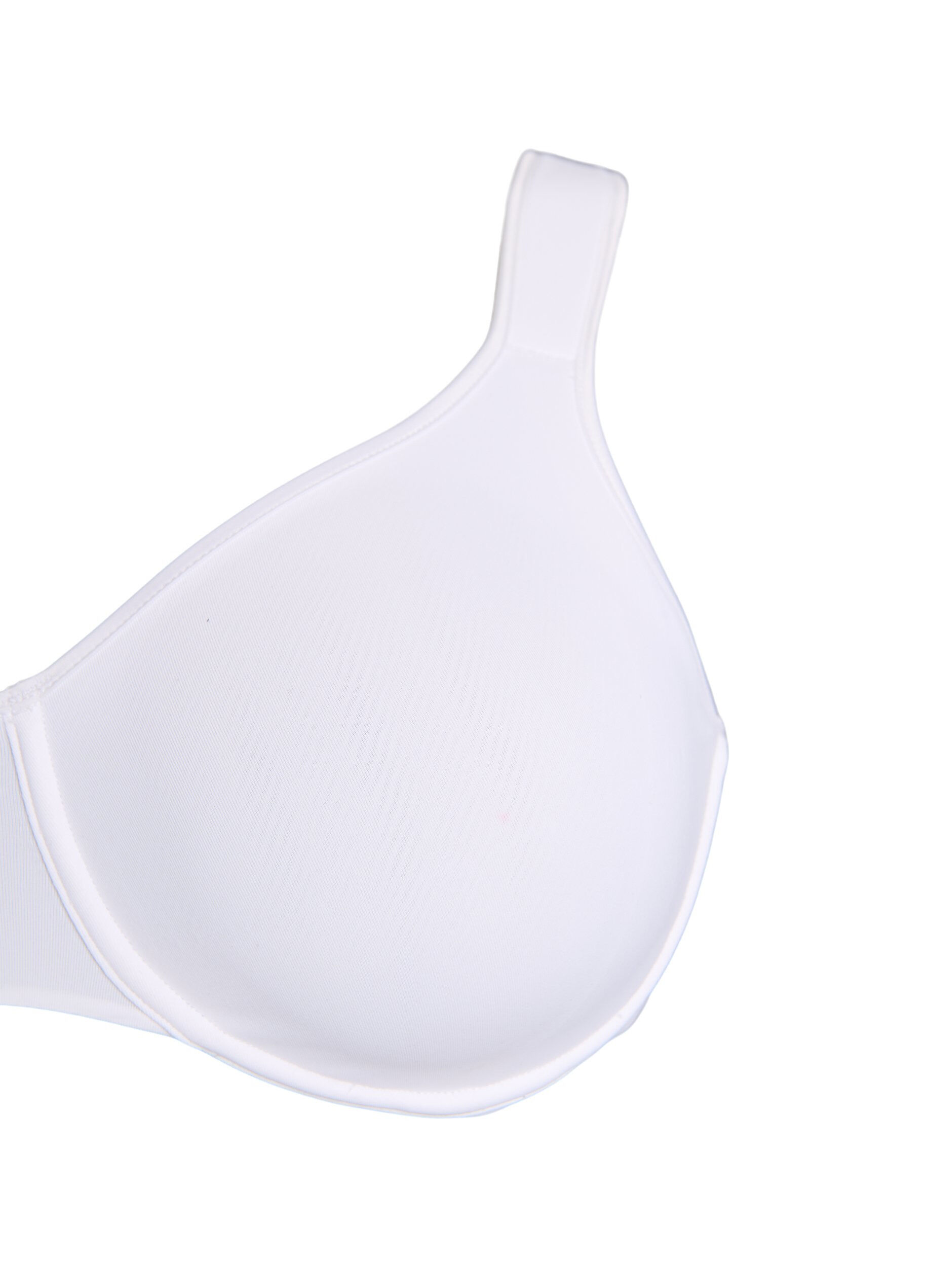 Zizzifashion Minimizer bra with padded straps, White, Packshot image number 2