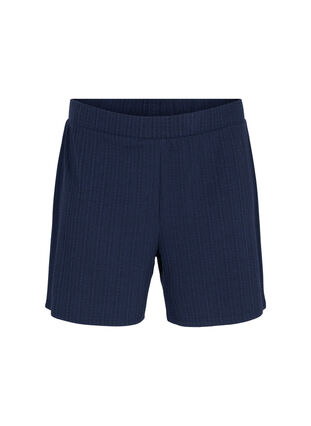 Loose shorts with structure, Navy Blazer, Packshot image number 0