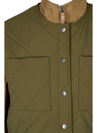 Parka jacket with detachable vest, Ermine w. Grape Leaf, Packshot image number 2