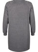 Long-sleeved dress with pearls, Dark Grey, Packshot image number 1