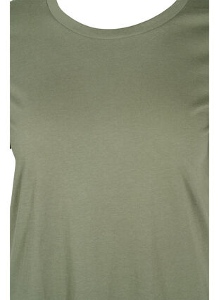 Basic cotton t-shirt, Thyme, Packshot image number 2