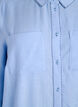 Shirt with contrast stitching and chest pockets, Light Blue, Packshot image number 2