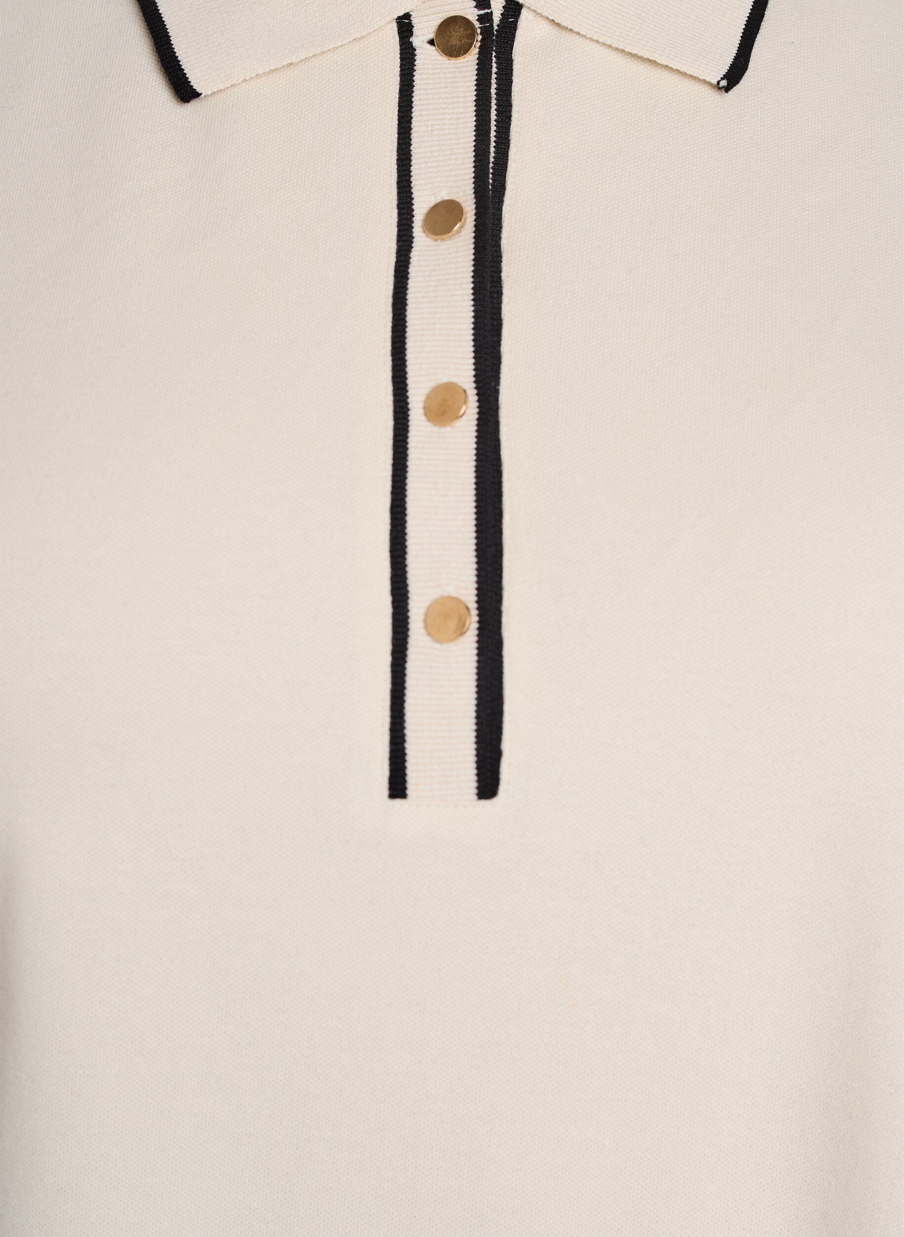 Zizzifashion Short sleeve polo shirt, Beige, Packshot image number 2