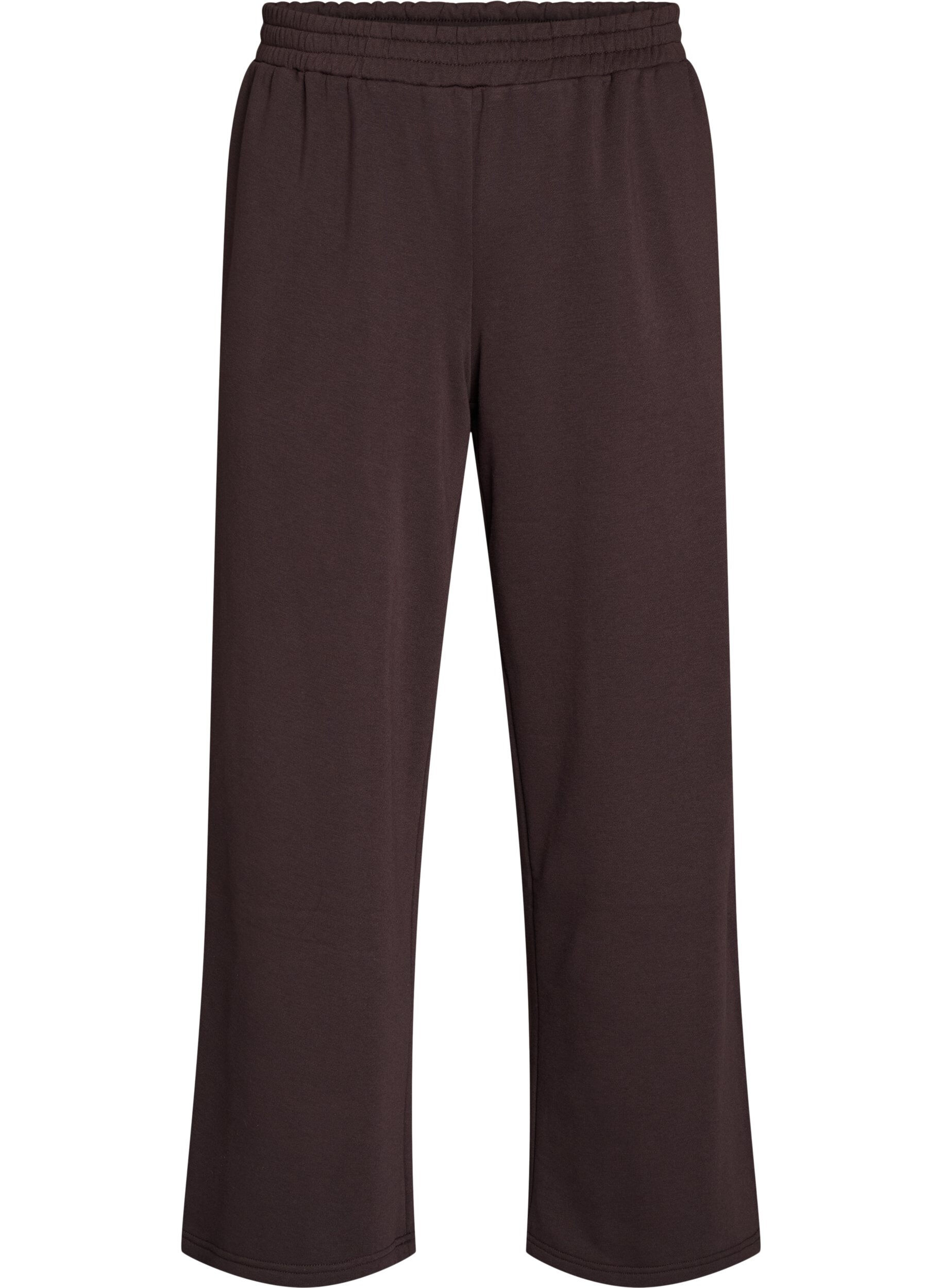 FLASH - High-waisted sweatpants with wide legs