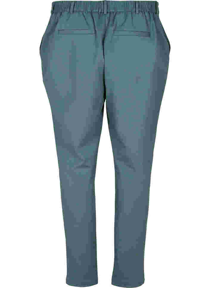 Cropped trousers with pockets, Silver Pine, Packshot image number 1