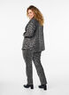 Emily jeans with leopard print, Dark Grey, Model image number 1