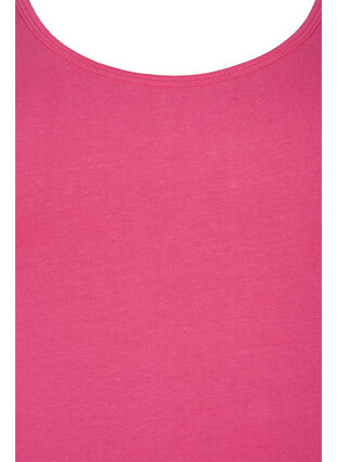 Cotton basic top, Hot Pink, Packshot image number 2