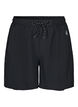 Workout shorts with inner shorts, Black, Packshot image number 0