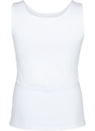 Stretchy reversible top, Bright White, Packshot image number 1