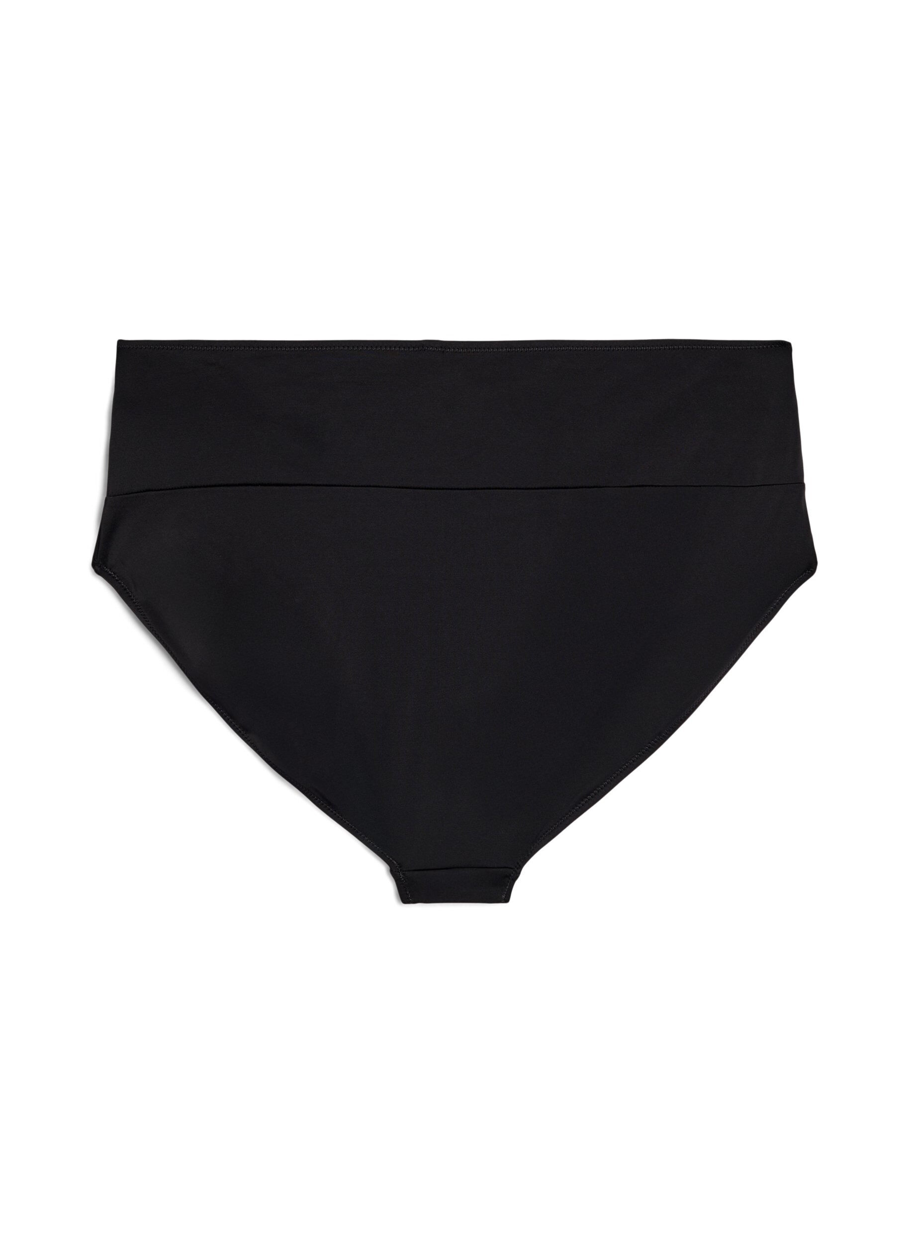 Zizzifashion Bikini briefs with wrap detail, Black, Packshot image number 1