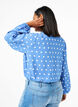 Dotted shirt with ruffles, River S. White Dot, Model image number 1