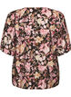 Viscose blouse with V-neck, Rose, Packshot image number 1