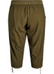 Cotton Capri trousers, Green, Packshot image number 1