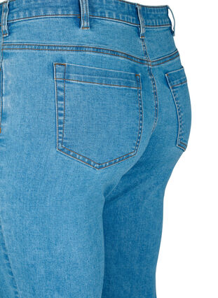 Slim fit Emily jeans with pearls, Light Blue, Packshot image number 4