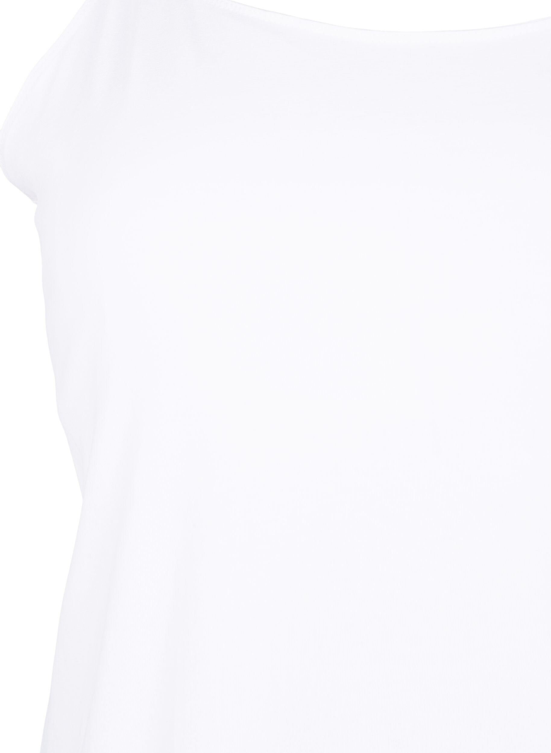 Zizzifashion Pregnancy top with breastfeeding function, White, Packshot image number 2
