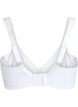 Comfort bra with a lace overlay and moulded cups, White, Packshot image number 1